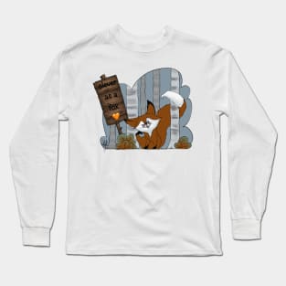 Clever fox Long Sleeve T-Shirt